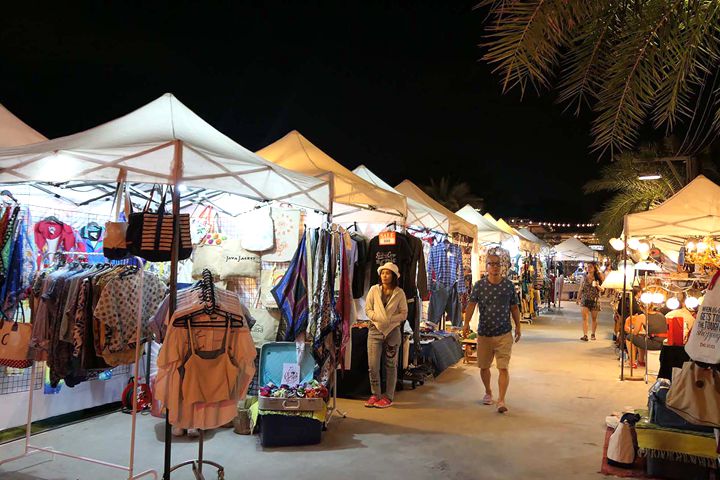 The Camp Vintage Flea Market．曼谷恰圖恰夜市