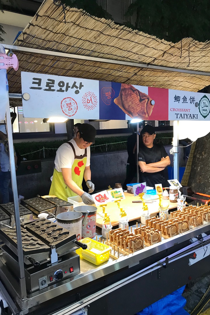 明洞街頭小食