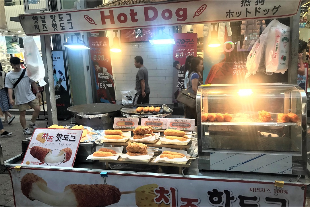 明洞街頭小食